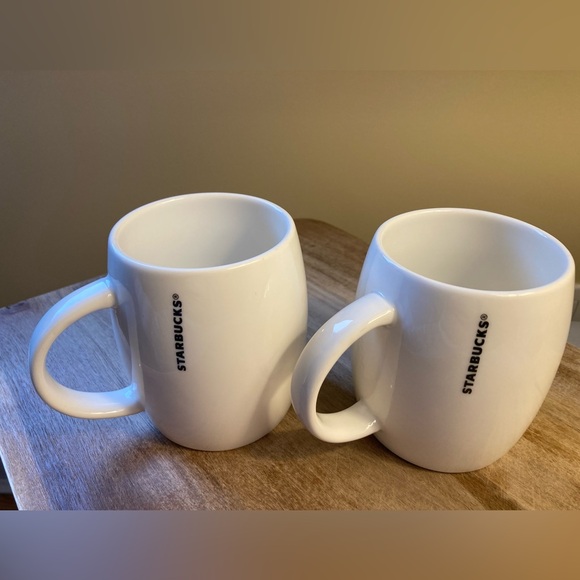 2 Starbucks Coffee Mugs Mermaid Logo - Picture 2 of 5